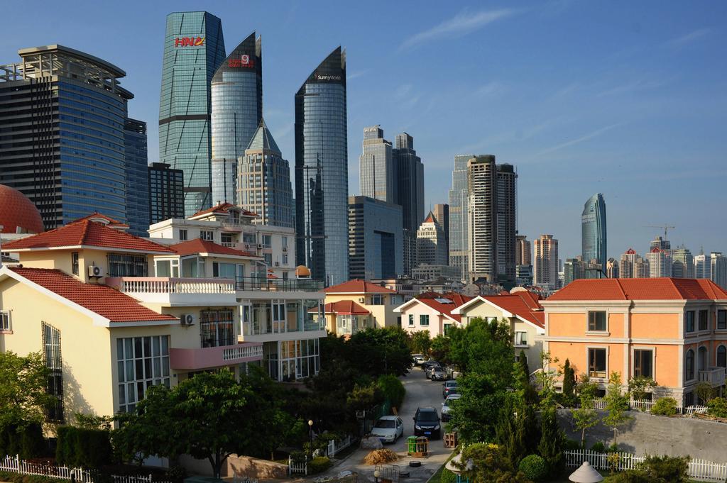 Villa Inn No.21 Seaside Qingdao Exteriör bild